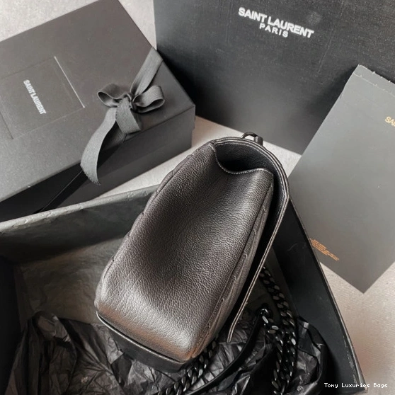 Tony Luxuries leather shoulder bag-24*17*6.5cm YSL Medium 0814